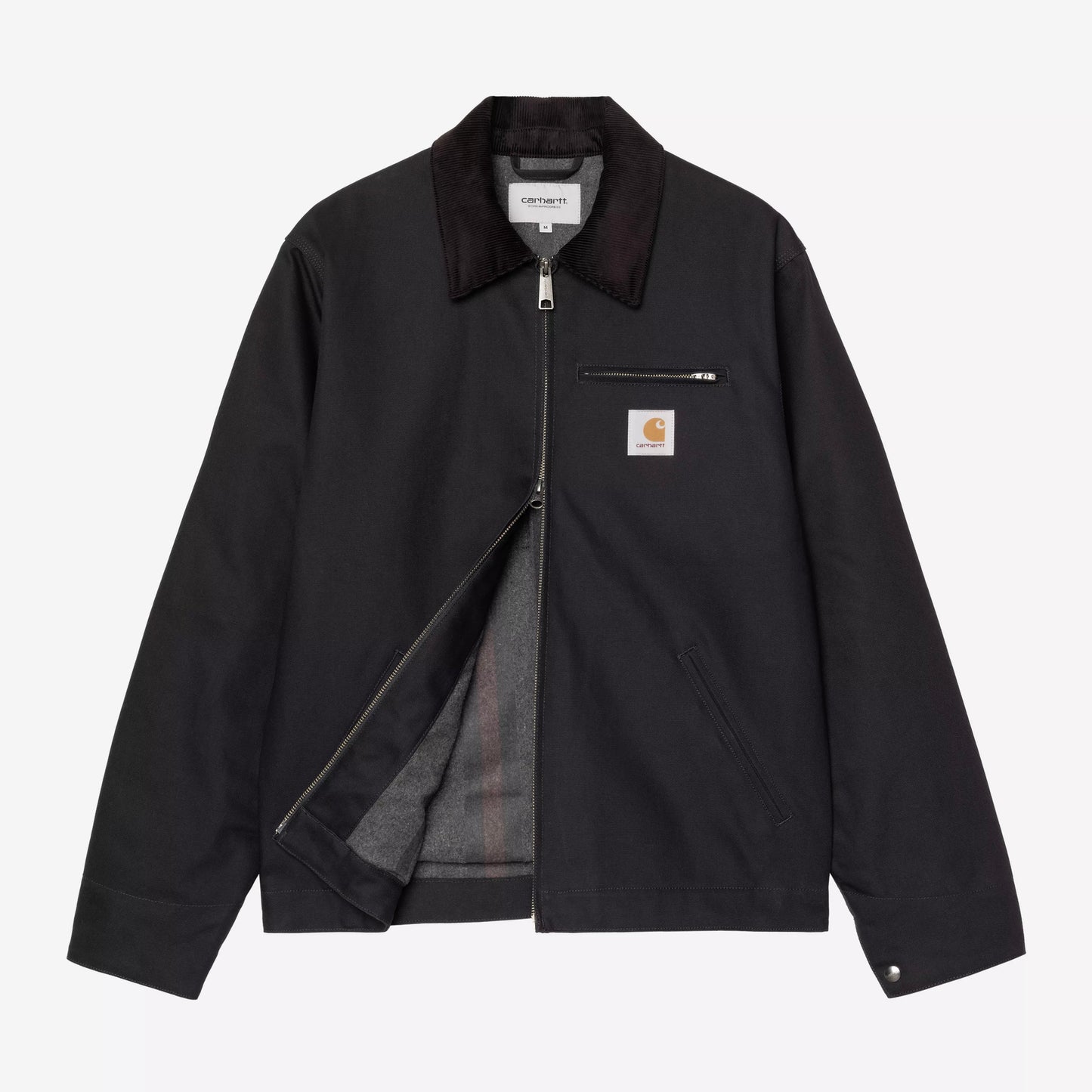 Detroit Jacket Black Rigid