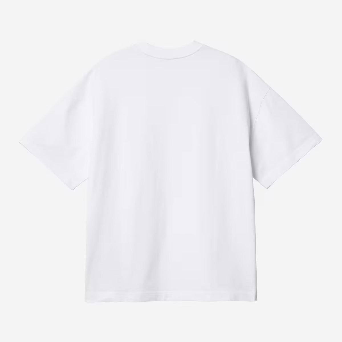 S/S Link Script T-Shirt White