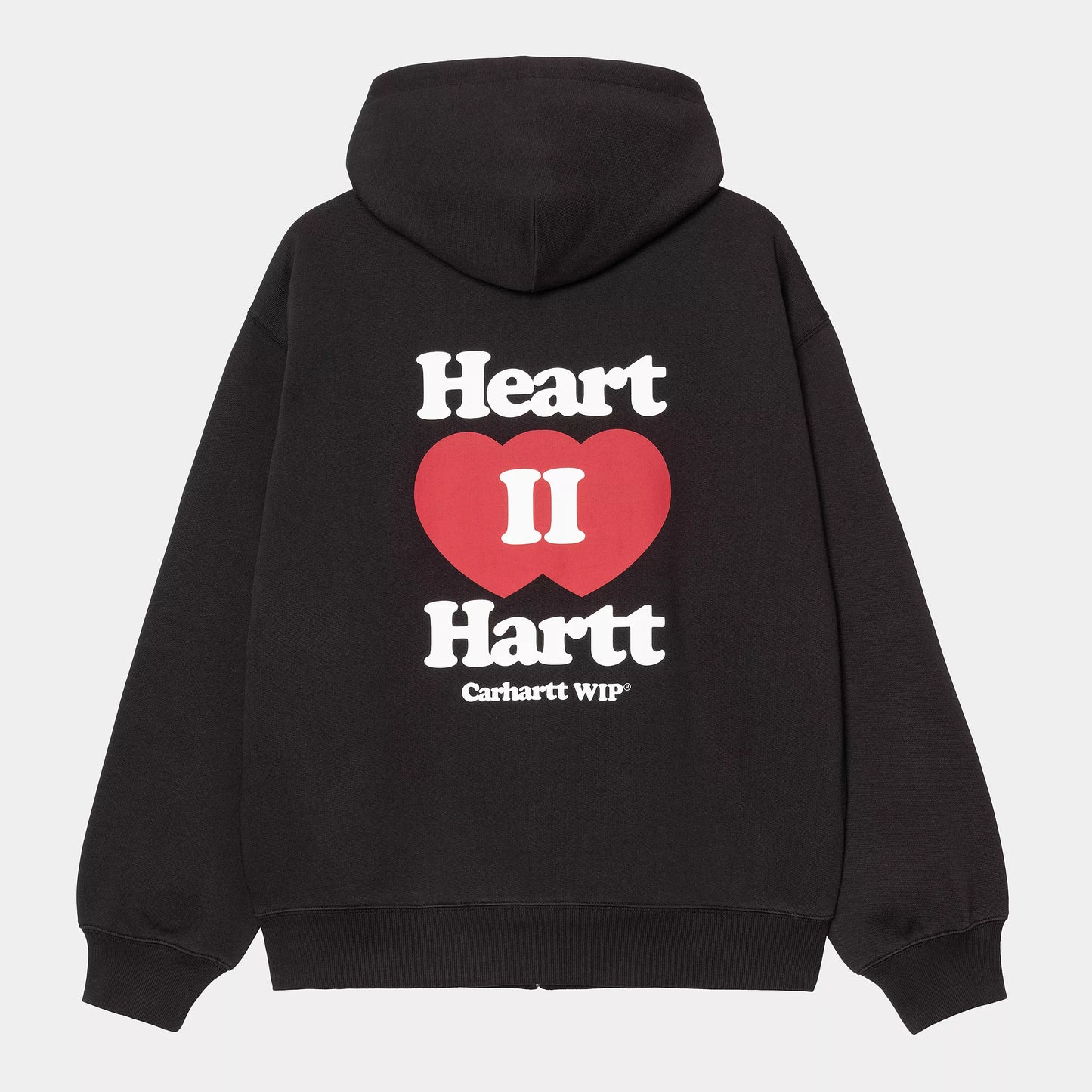 Hooded Heart II Hartt Sweat Jacket Black