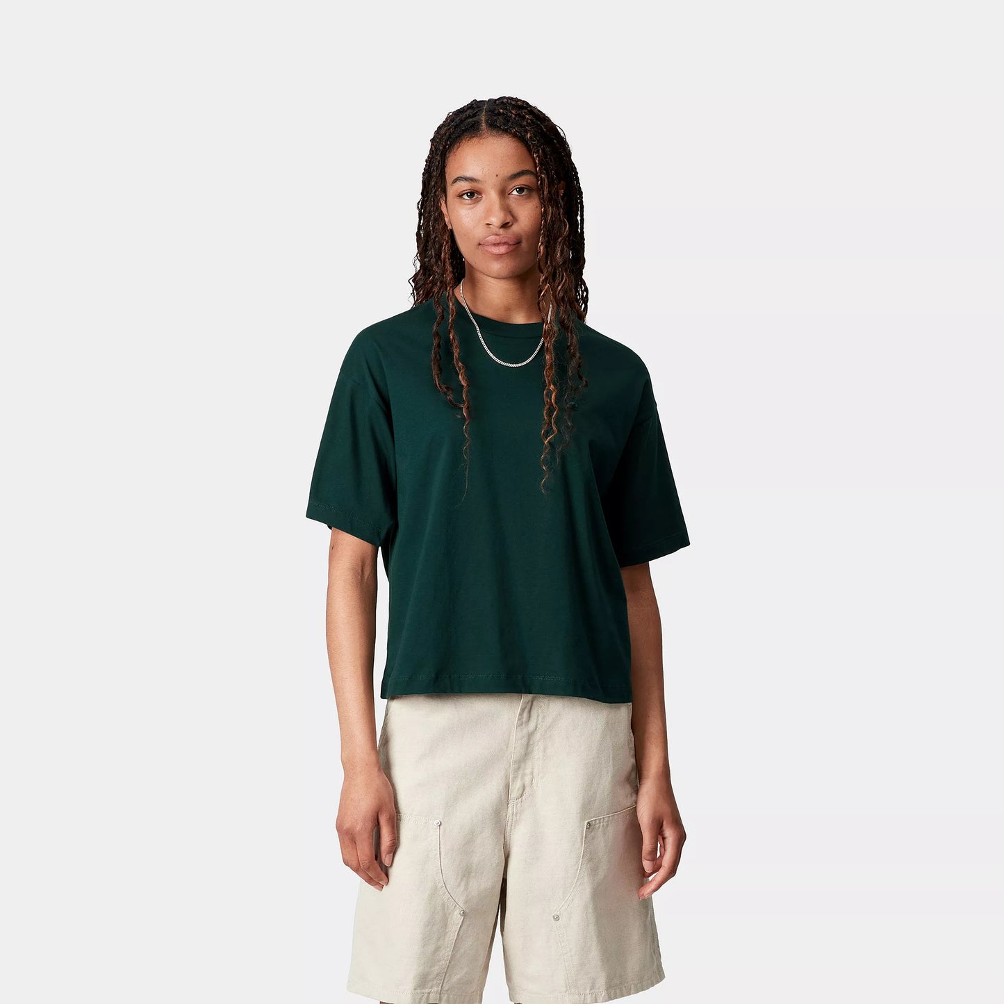 W S/S Chester T-Shirt Dark Fir