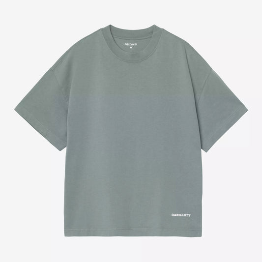 S/S Link Script T-Shirt Velvet Green