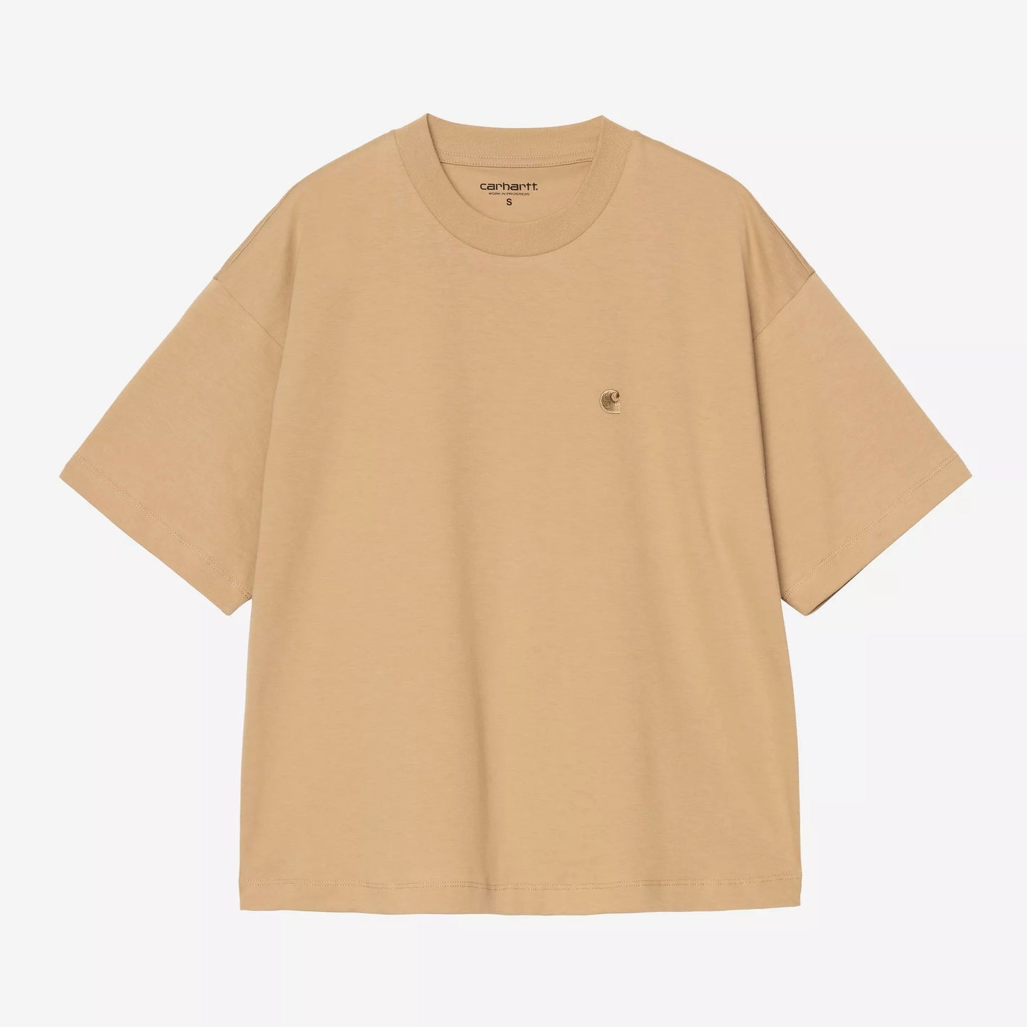 W S/S Chester T-Shirt Dusty H Brown