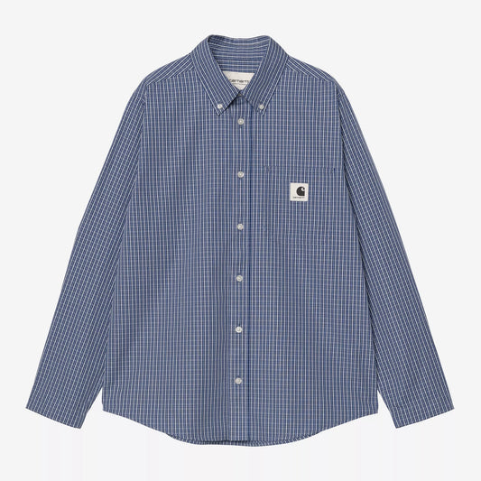 W L/S Groff Shirt Blue