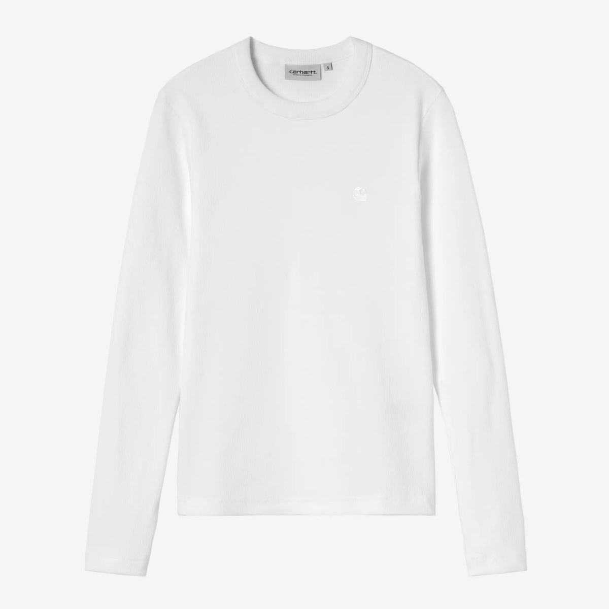 W L/S Philipa T-Shirt White