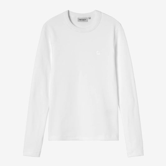 W L/S Philipa T-Shirt White