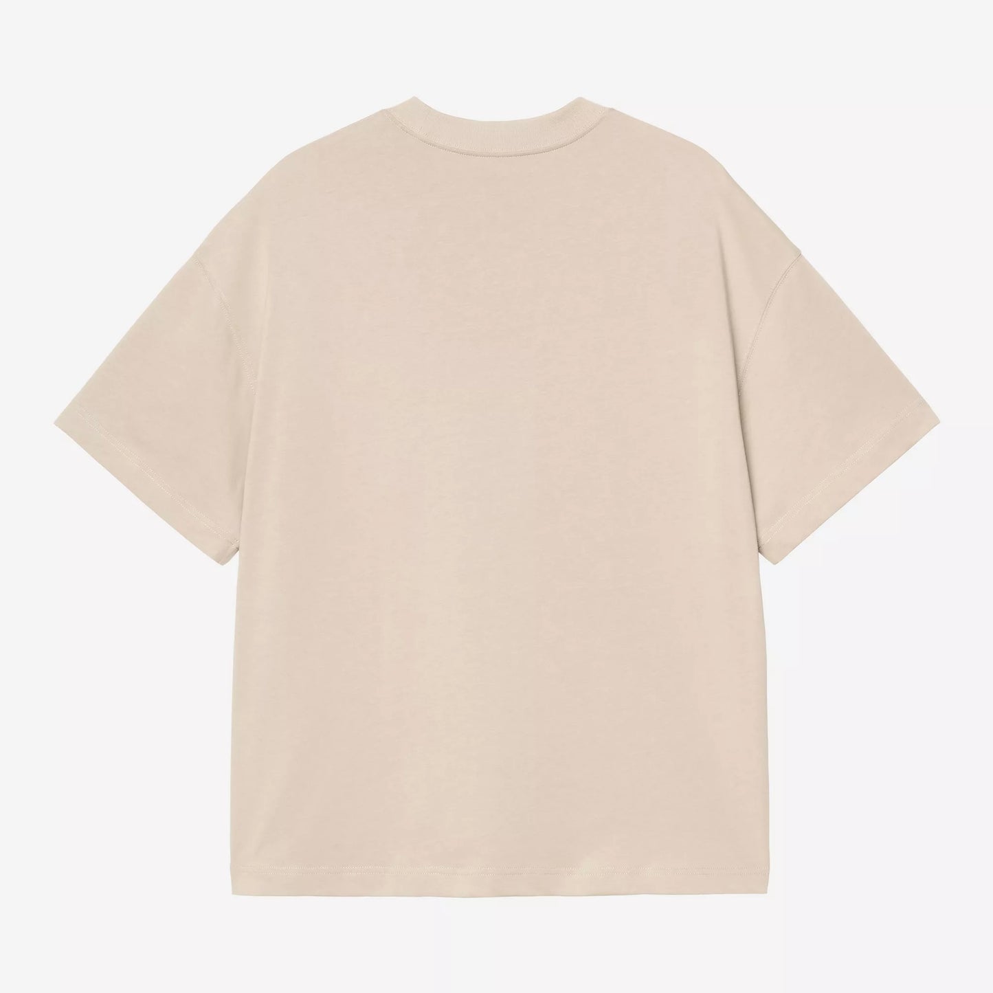 S/S Signature Script T-Shirt Fleur De Sel