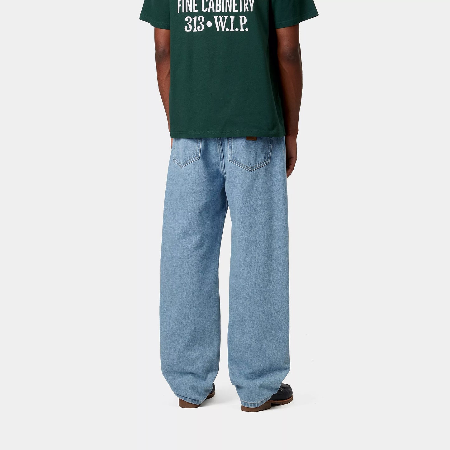 Aaron Pant Blue Bleached
