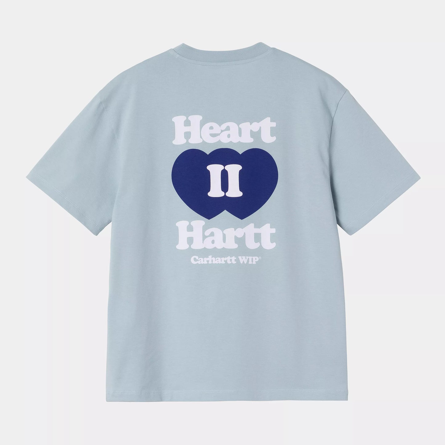 W S/S Heart II Hartt T-Shirt Blue Fog