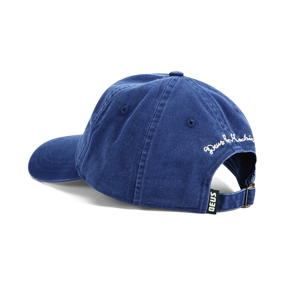 Deep Cut Dad Cap Limoges Blue