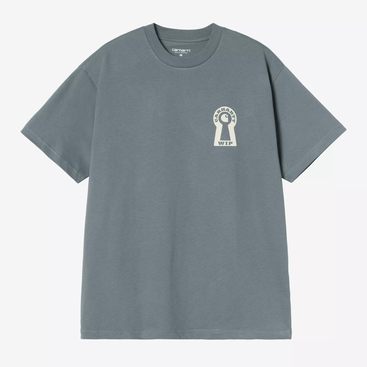S/S Locked T-Shirt Cozy Blue