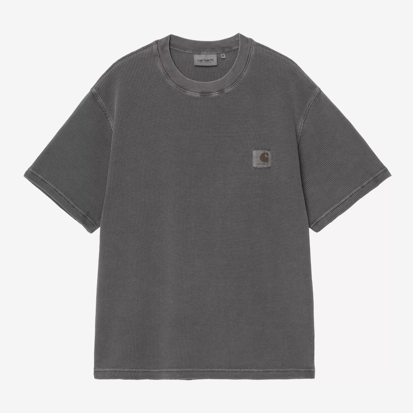 S/S Nelson Waffle T-Shirt Black