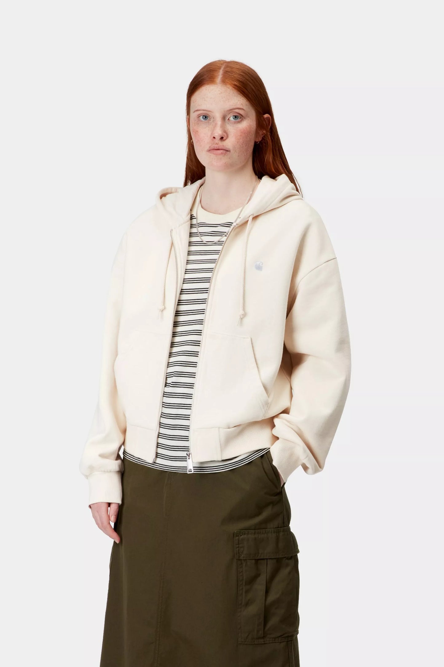 W Hooded Casey Jacket Natural