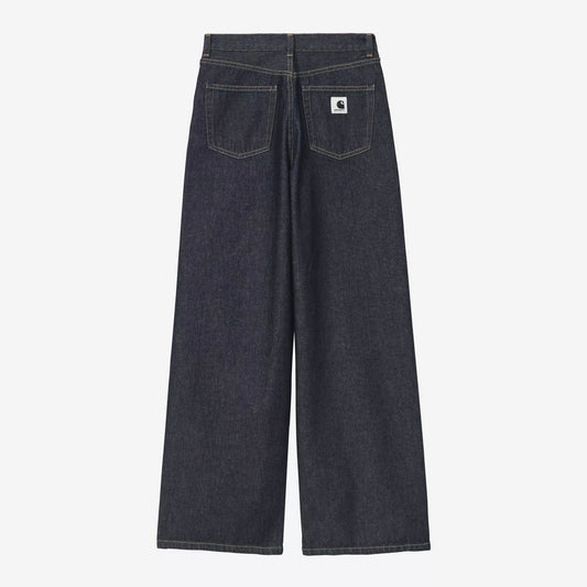 W Jane Pant Blue Rinsed