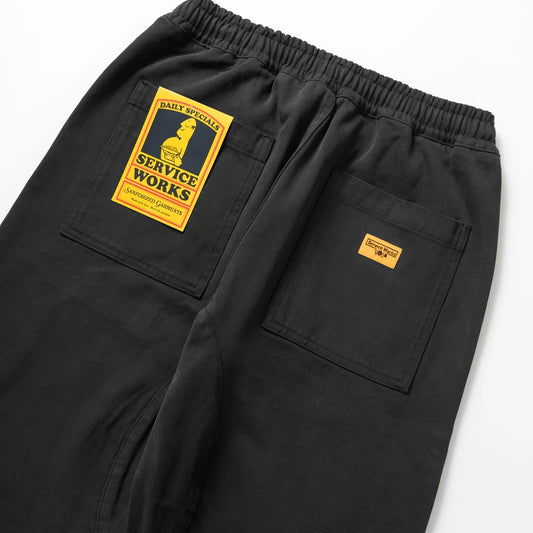 Moleskin Chef Pants Black