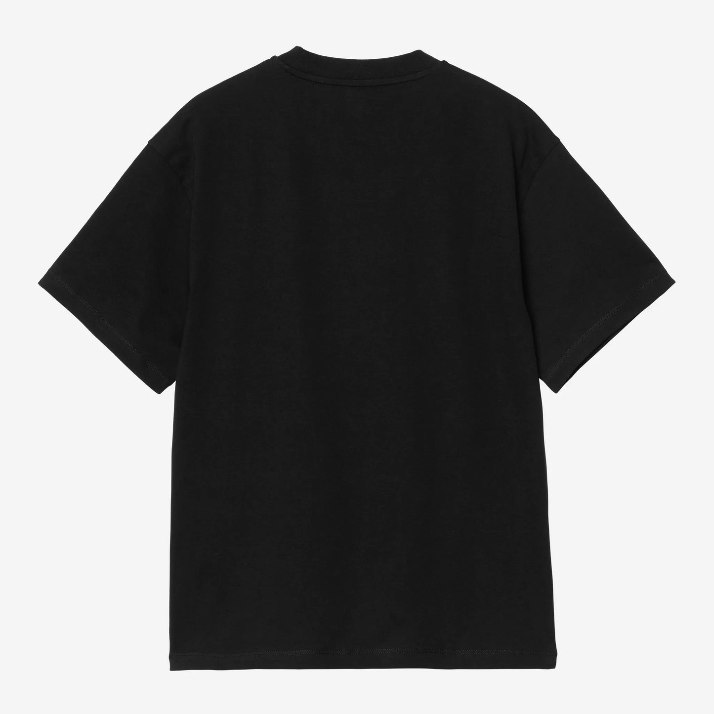 W S/S Heart Patch T-Shirt Black/Red