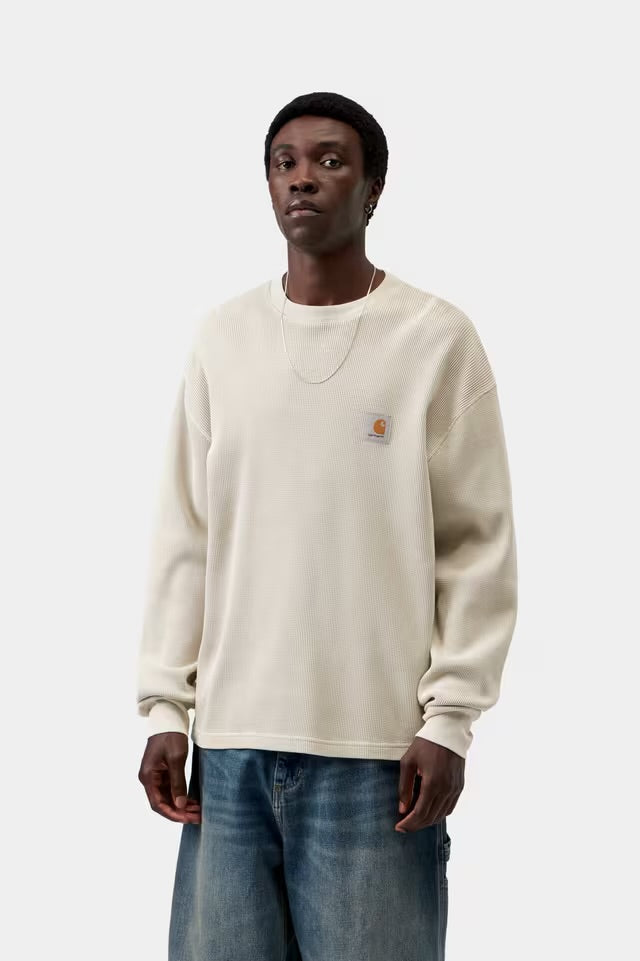 L/S Vista Waffle T-Shirt Fleur de Sel
