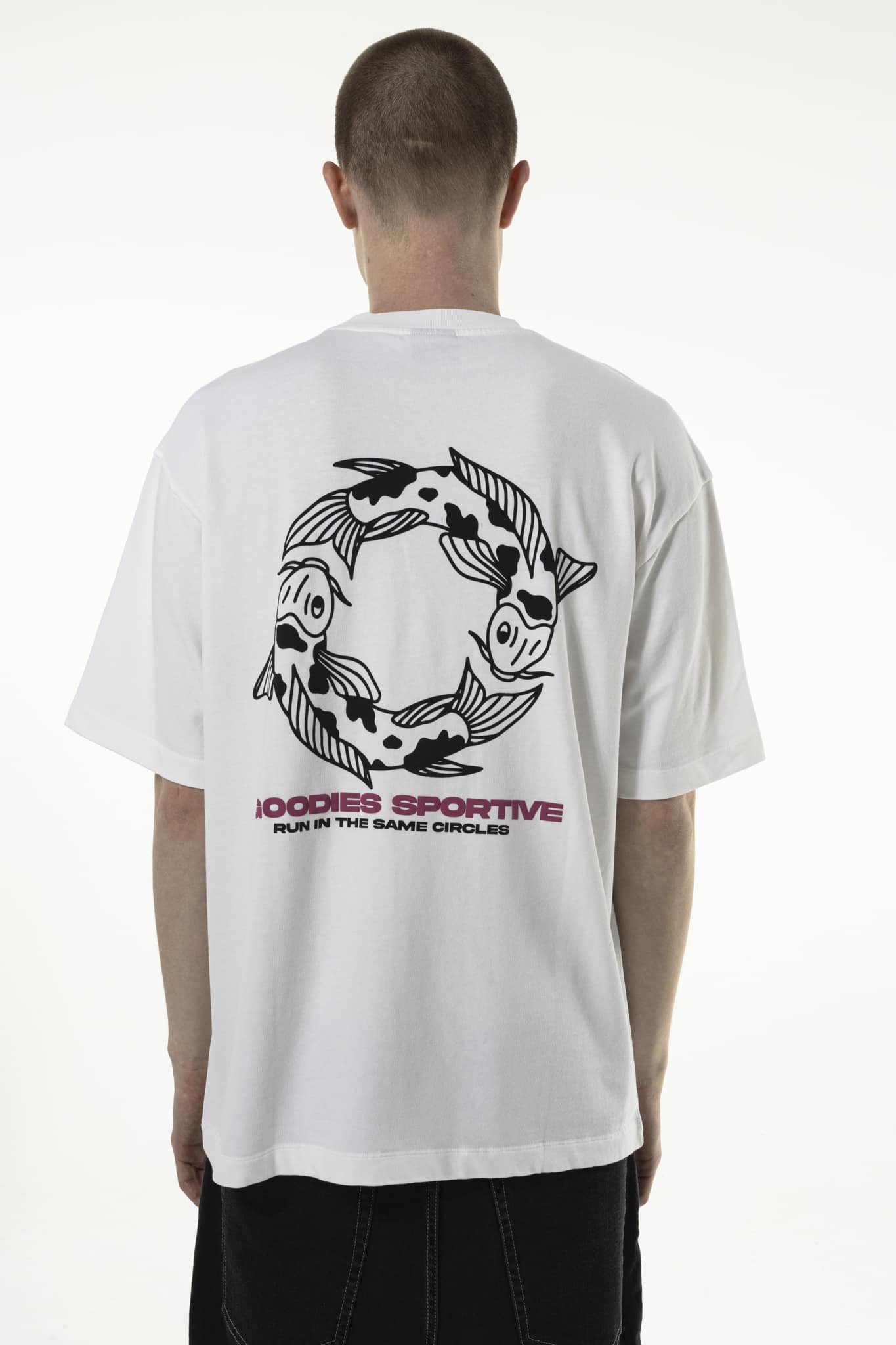 Carp White Tee