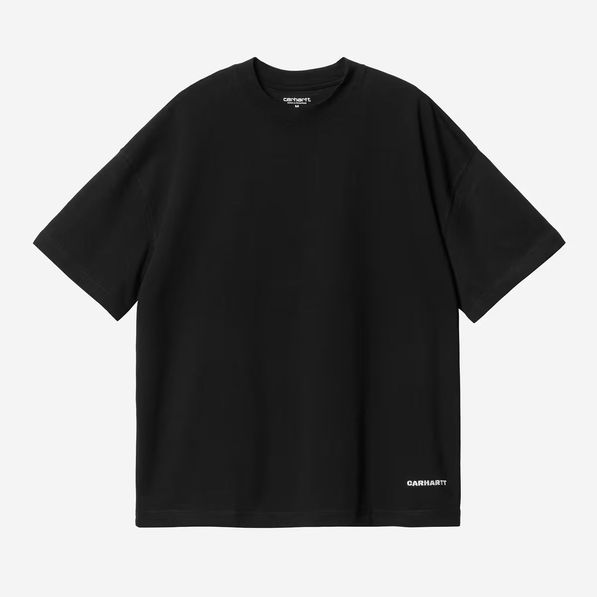 S/S Link Script T-Shirt Black