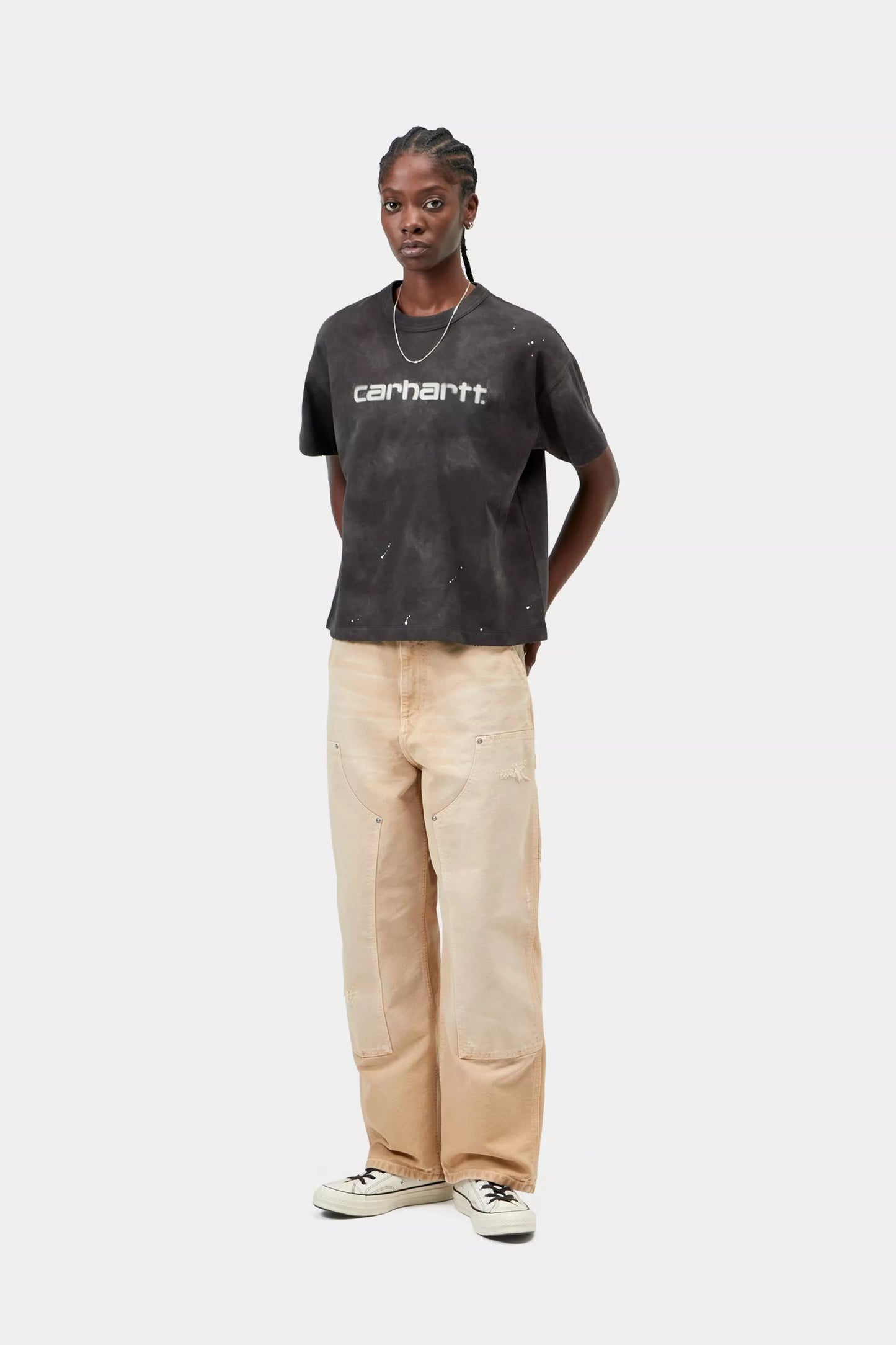 W S/S Painter T-Shirt Black