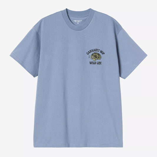 S/S Wild Life T-Shirt Gentle Blue