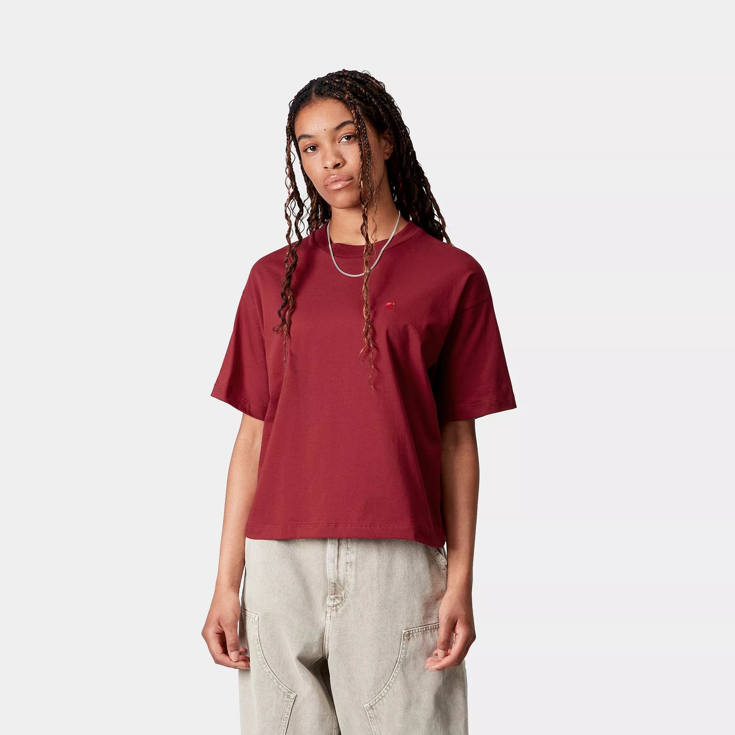 W S/S Chester T-Shirt Scarlet