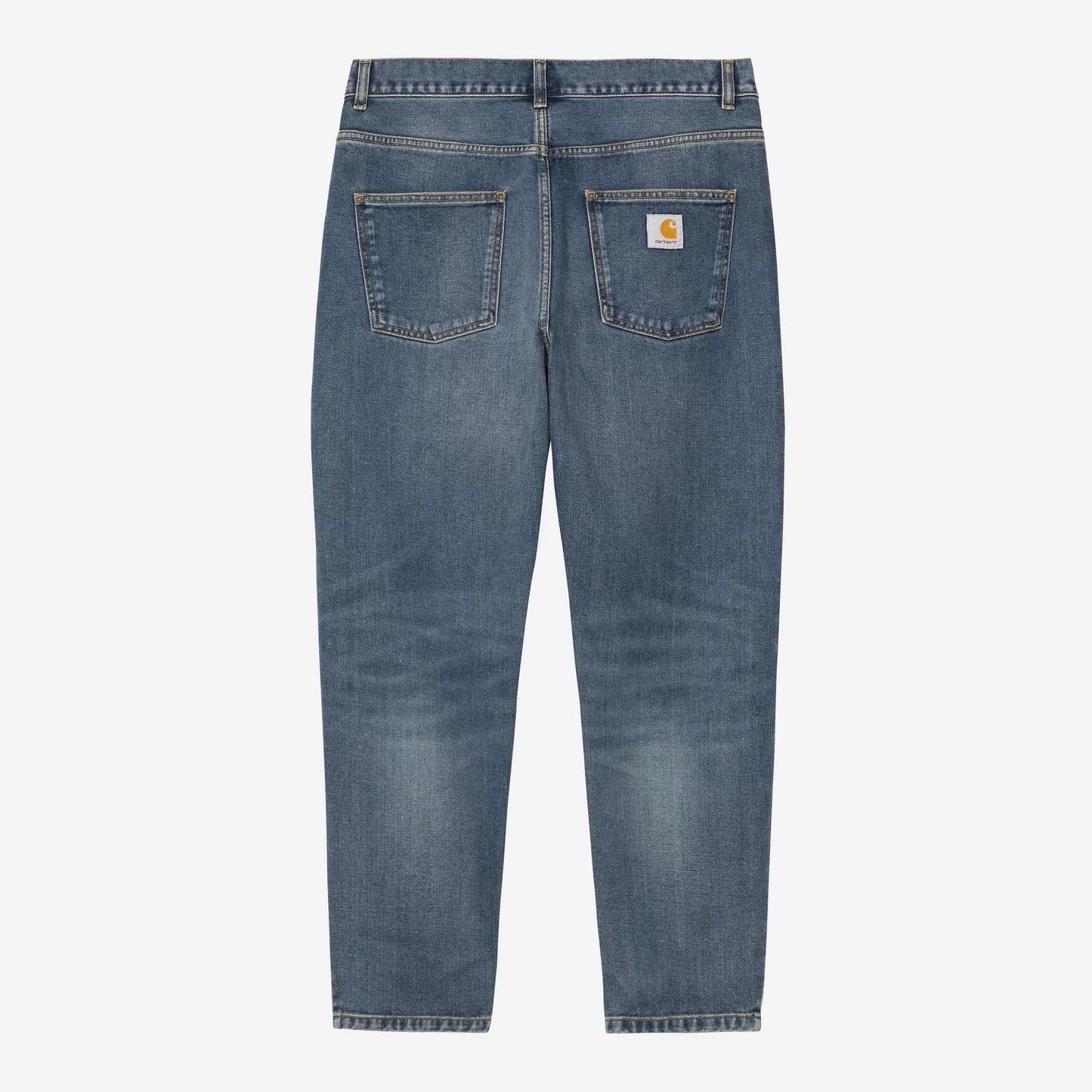 Newel Pant Blue Dark Used Wash