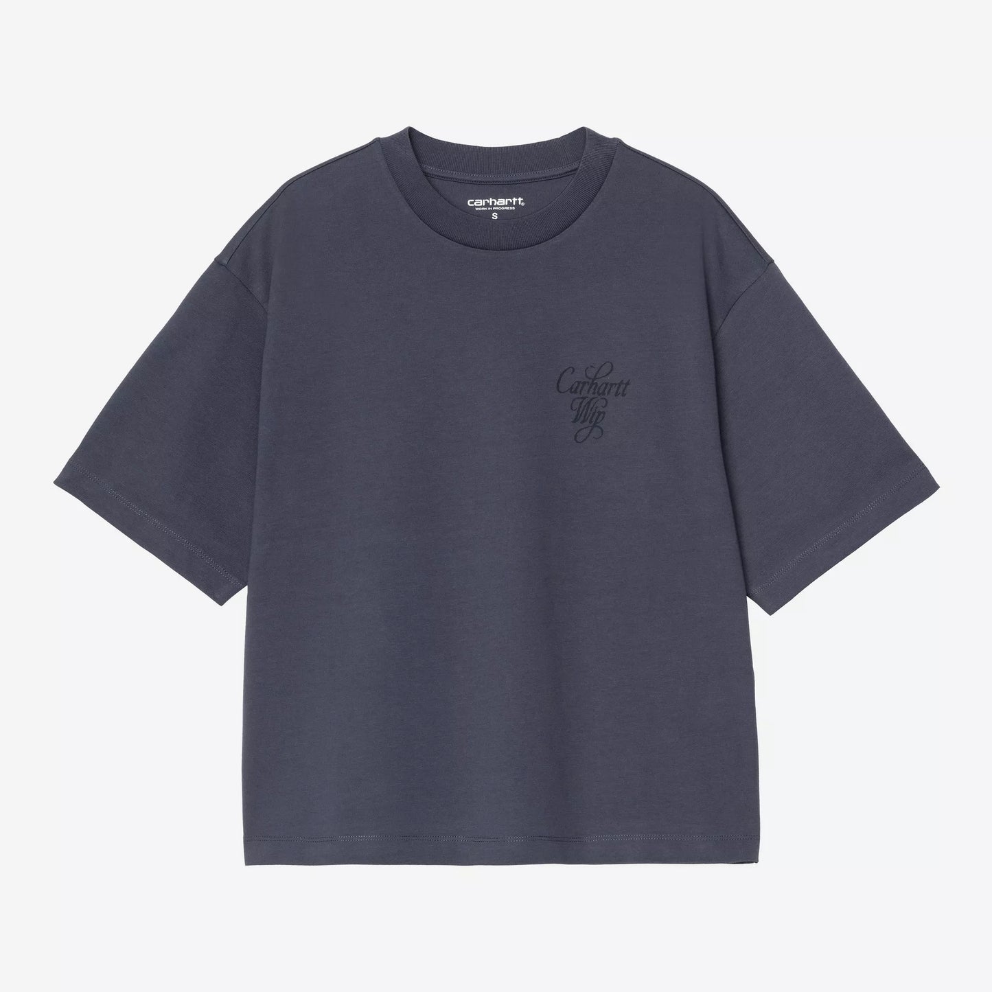 W S/S Vestige T-Shirt Blue