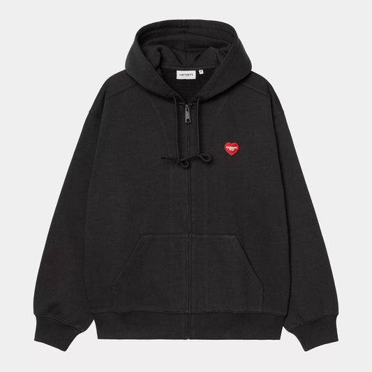 Hooded Heart II Hartt Sweat Jacket Black