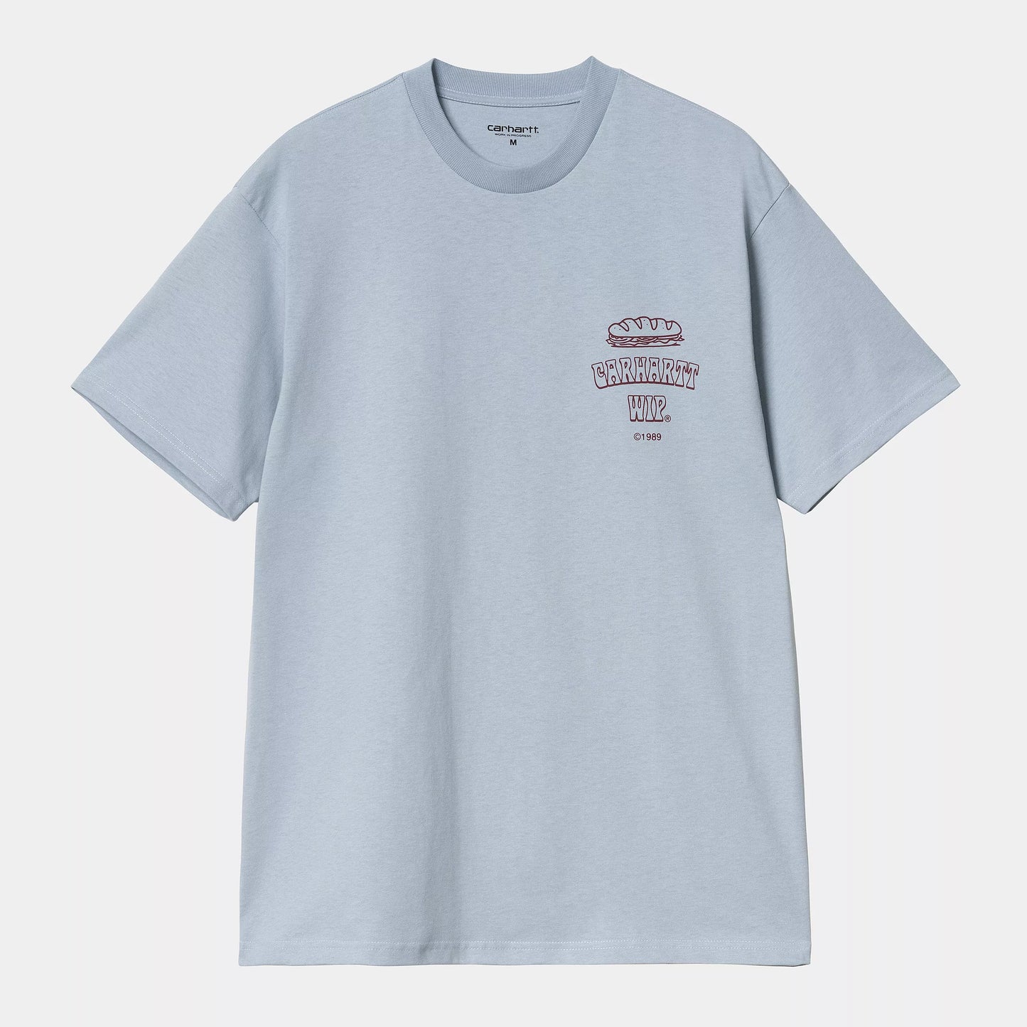 S/S Sandwich T-Shirt Blue Fog