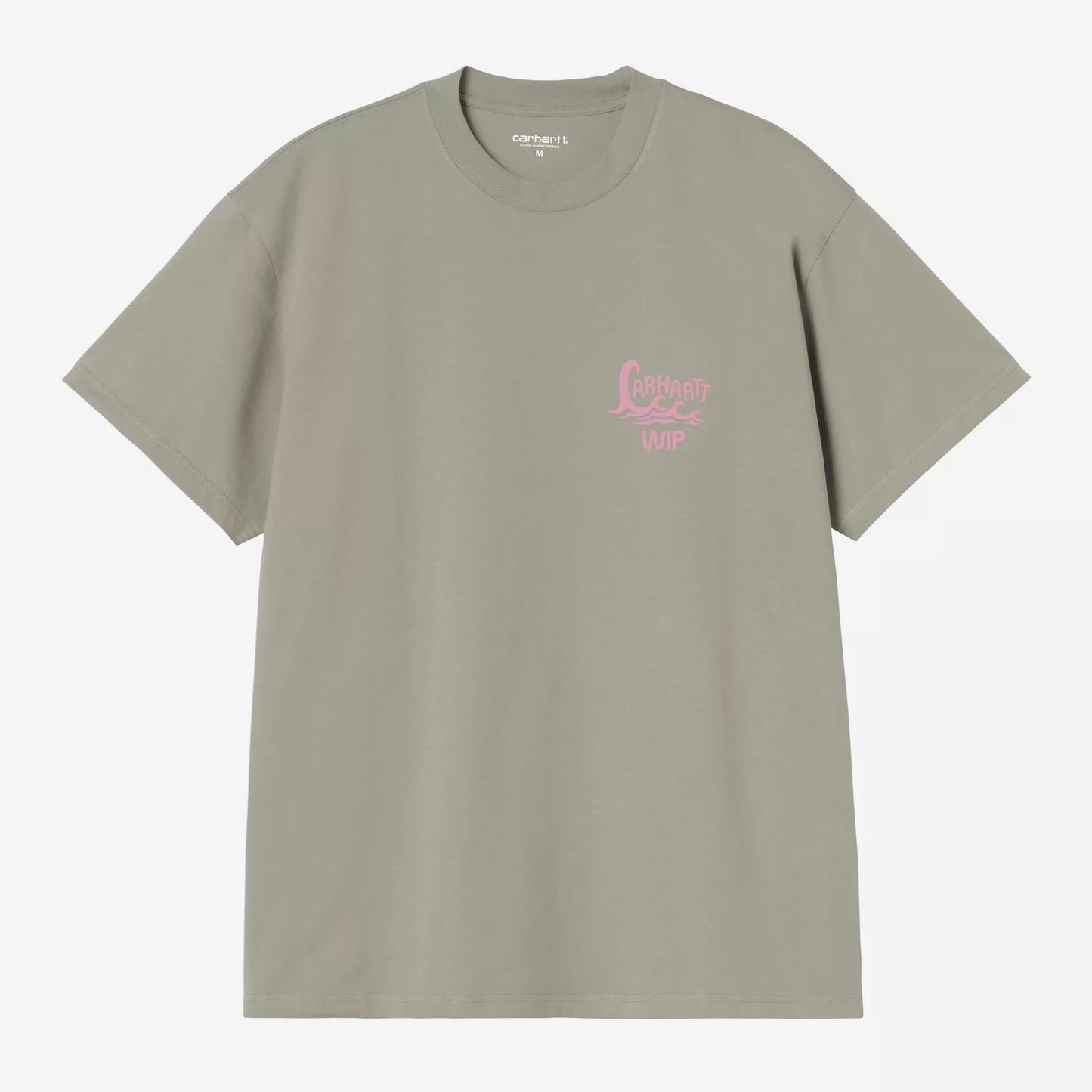 S/S Waves T-Shirt Shady Green