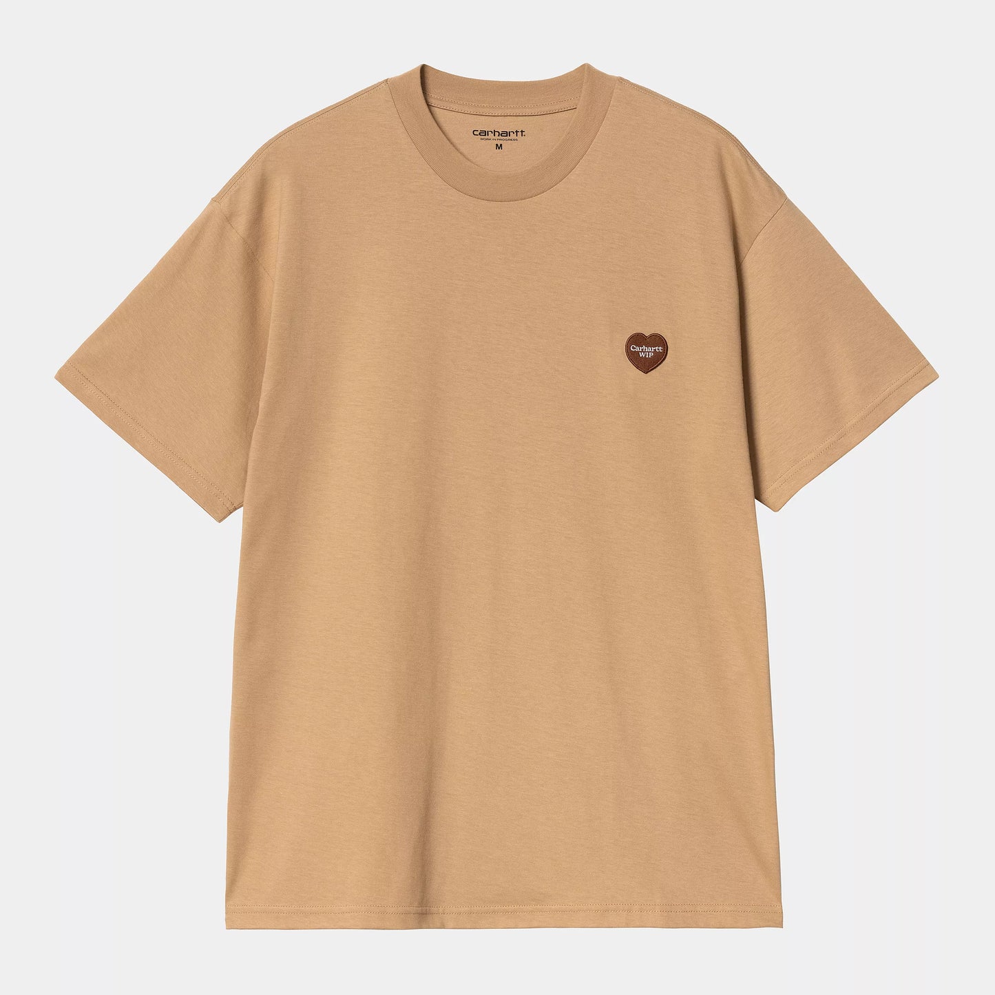 S/S Heart II Hartt T-Shirt Dusty H Brown