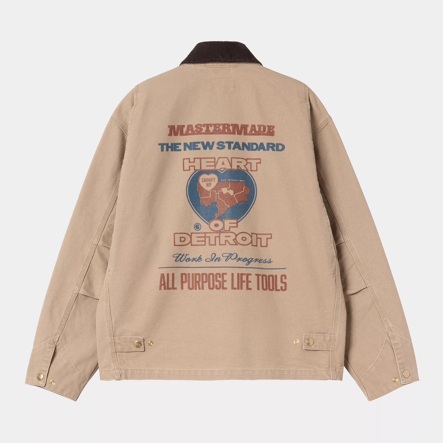 OG Arcan Graphic Jacket Dusty H Brown