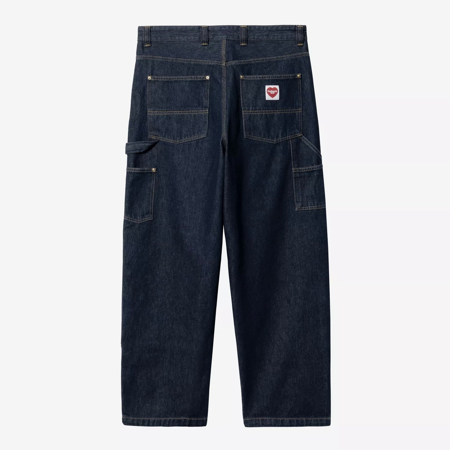 Nash Double Knee Pant Blue Rinsed