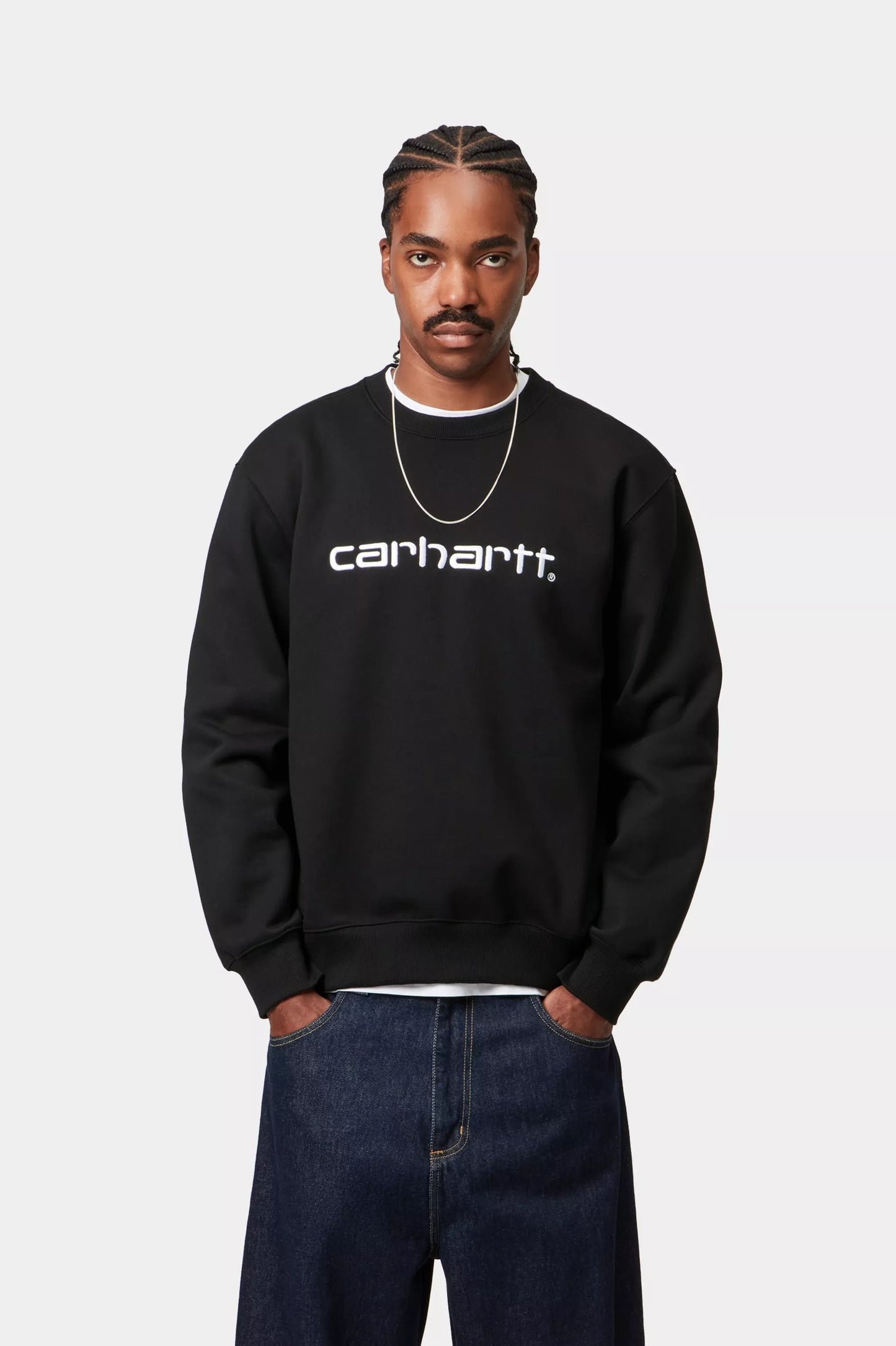 Carhartt Sweat Black/White