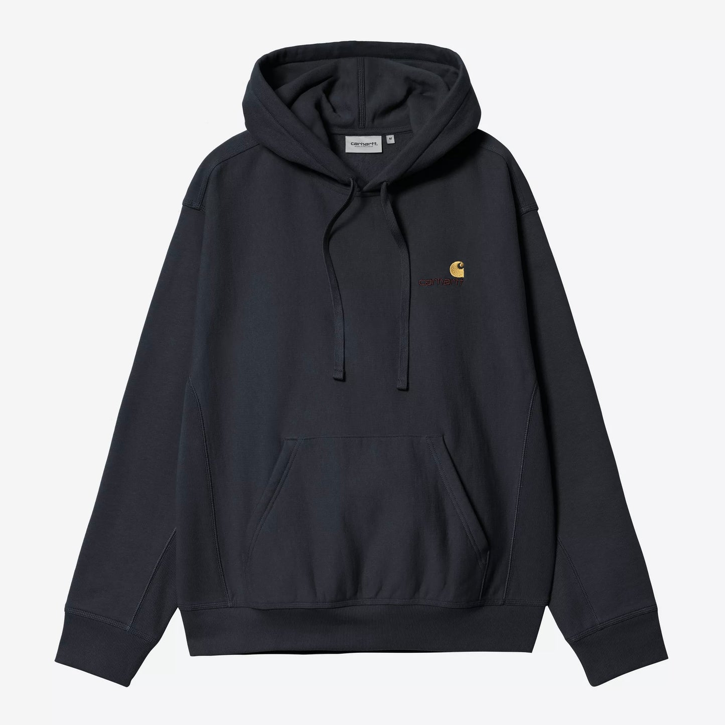 Hooded American Script Sweat Deep Night