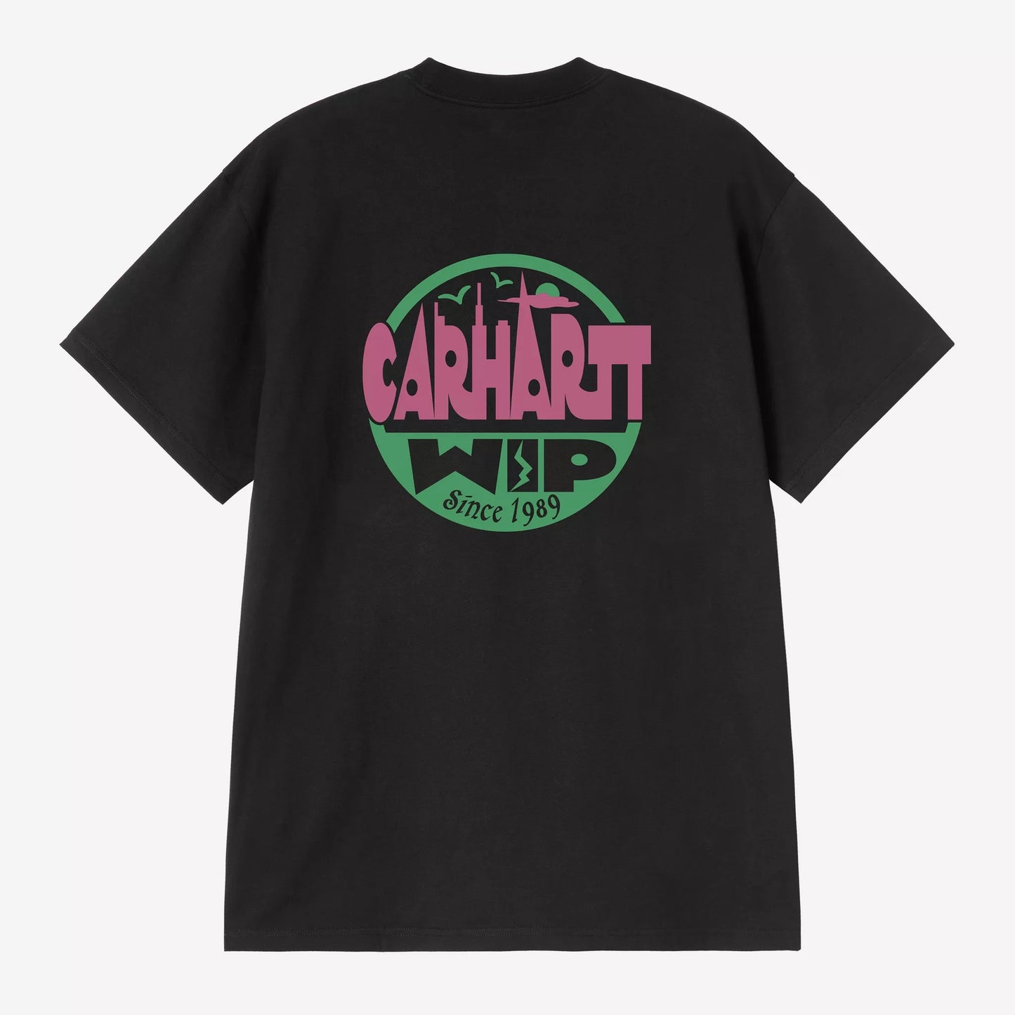 S/S Luggage Label T-Shirt Black