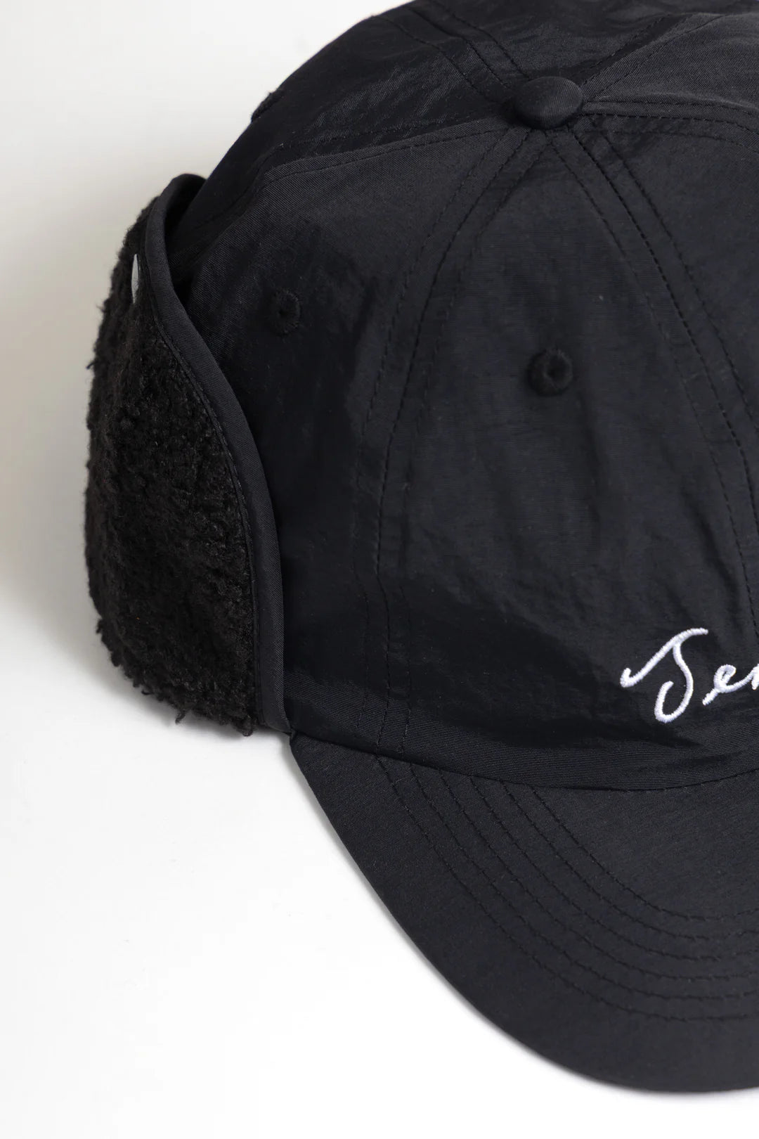 Script Trapper Hat Black