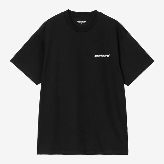 S/S Archive Script T-Shirt Black