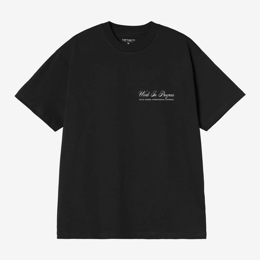 S/S Cloud Heart T-Shirt Black