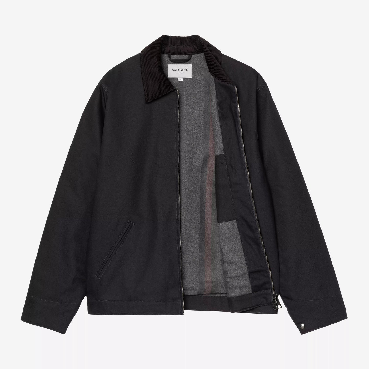 Detroit Jacket Black Rigid