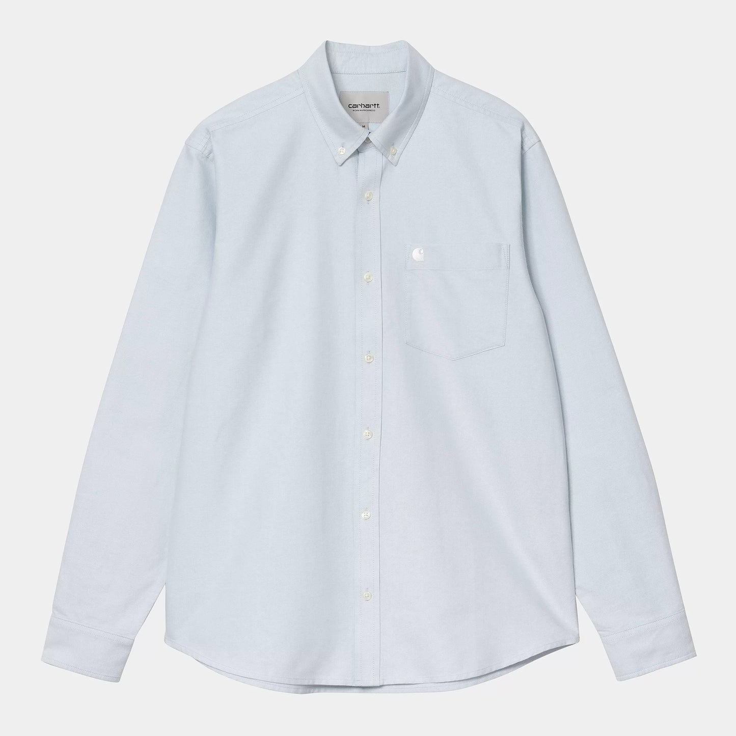 L/S C-Logo Shirt Blue Fog
