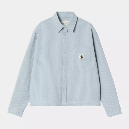 W L/S Toland Shirt Blue Fog