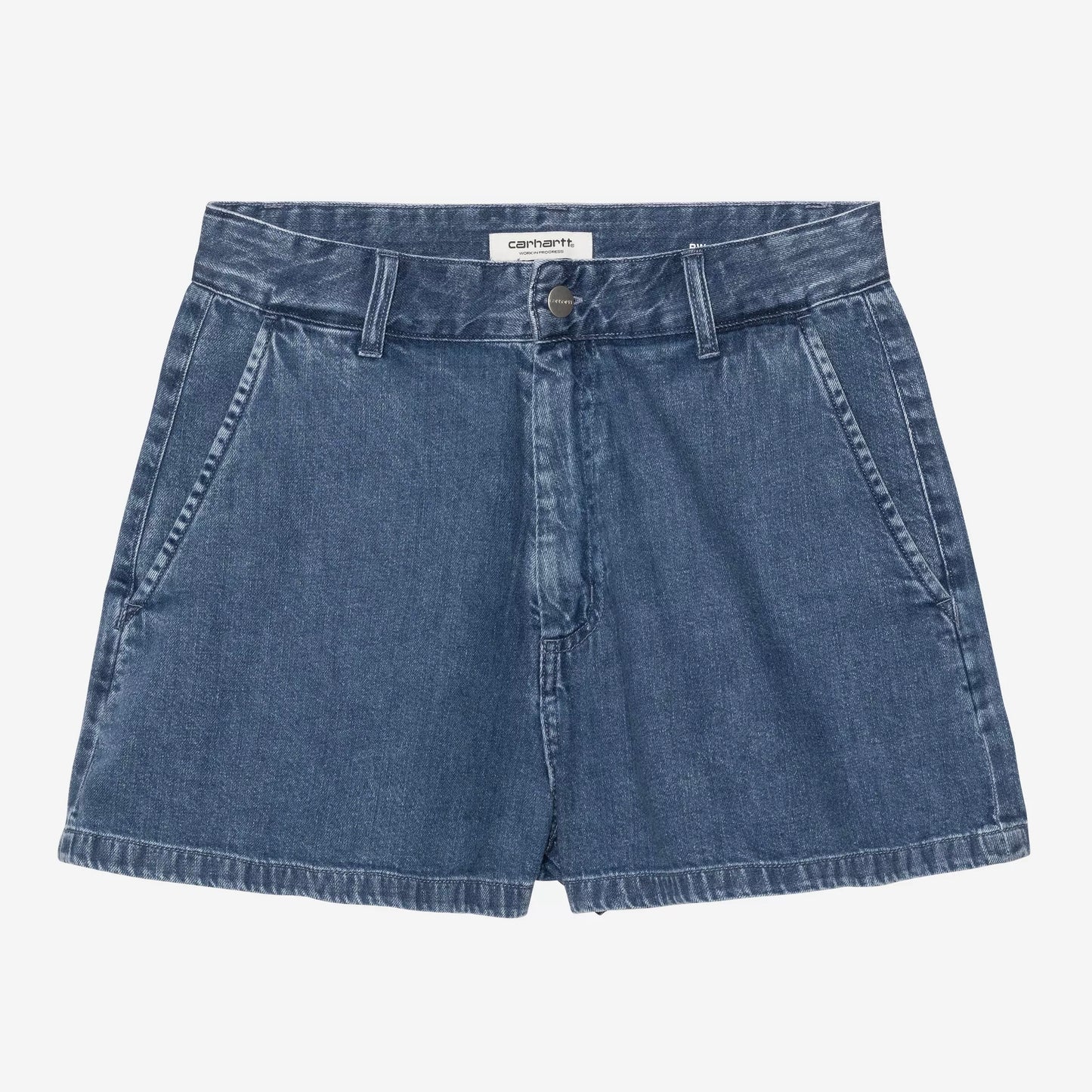 W Lova Short Blue Stone Washed