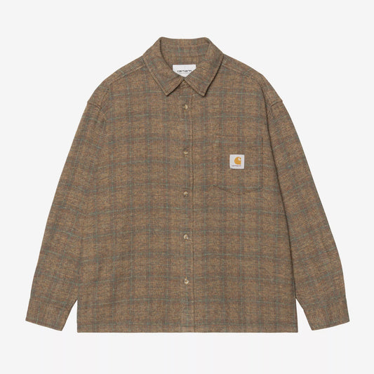 L/S Bagley Shirt Hamilton Brown