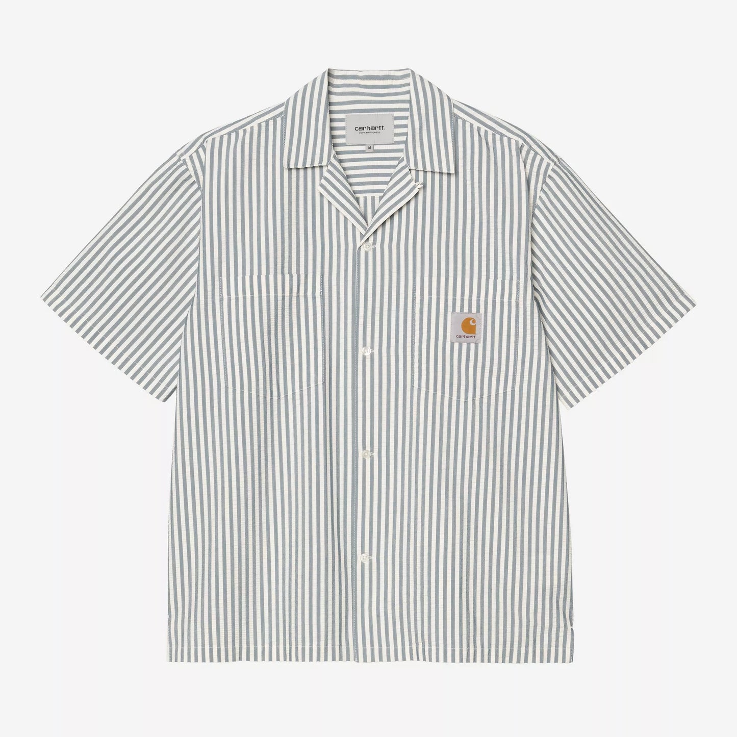 S/S Leavel Shirt Blue River