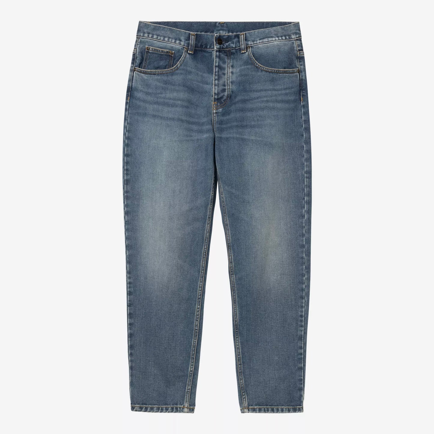 Newel Pant Blue Dark Used Wash