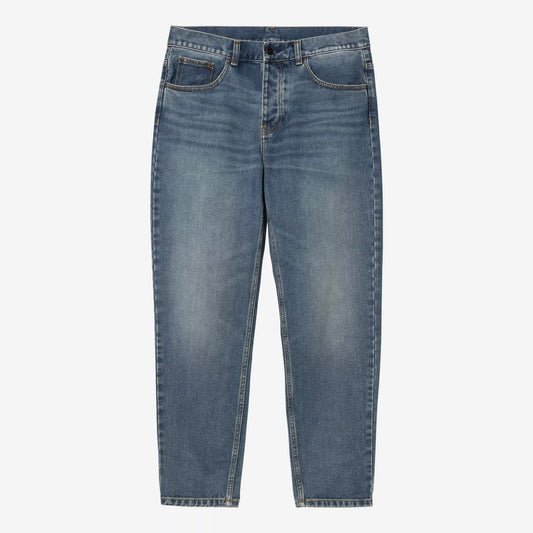Newel Pant Blue Dark Used Wash