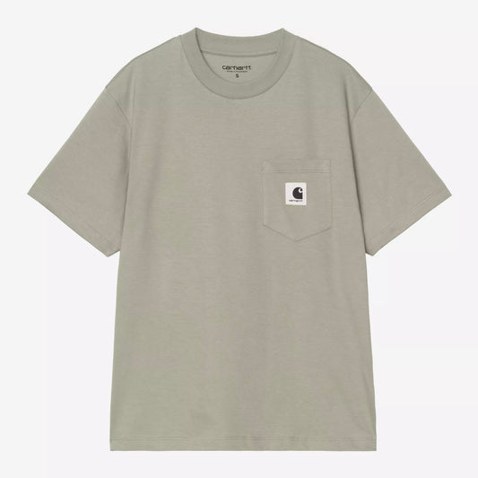 W S/S Pocket T-Shirt  Shady Green