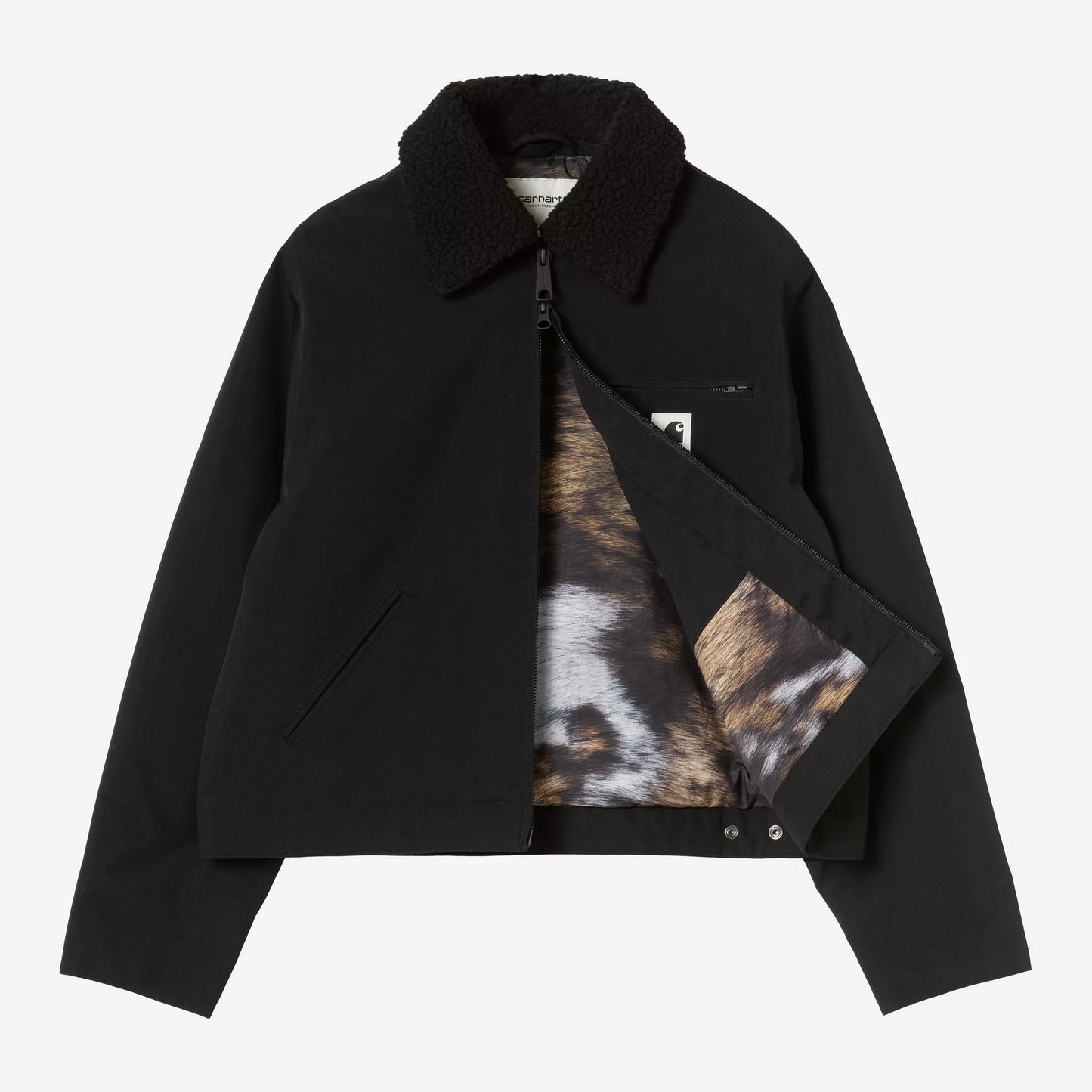W Newkirk Jacket Black/Wild Dog