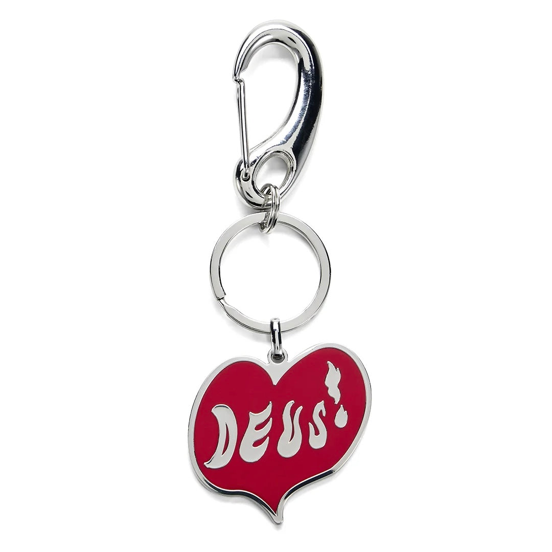 Deep Cut Key Tag Silver